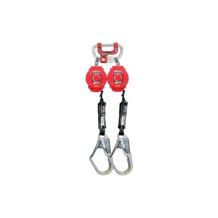 Honeywell North Miller Twin Turbo G2 6'L Fall Protection System, Steel Rebar Hooks, MFLC4Z76FT MFLC-4-Z7/6FT